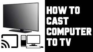 How To Cast Computer to TV  How To Cast Your PC To Your TV  Screen Mirror PC Windows 10 to TV [upl. by Riffle160]