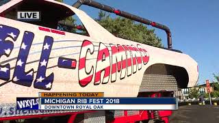 Fun at the Michigan Rib Fest [upl. by Annhej243]