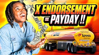 Hazmat Endorsement Steps  X Endorsement   More Money [upl. by Ariaek]