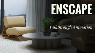 SKETCHUP AND ENSCAPE WALKTHROUGH ANIMATION [upl. by Brindell120]