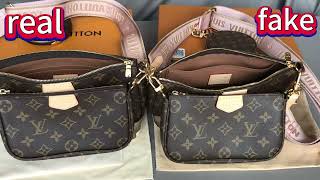 LV Monogram Multi Pochette Accessories Rose Clair Sold Out [upl. by Abocaj407]