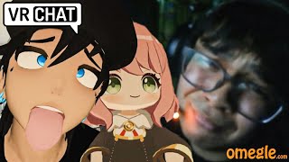 ANYA VOICE TROLLING ON OMEGLE  ft NoLogicDavid amp Miocchi [upl. by Ahsiyn673]