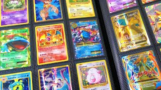 DO I HAVE A 100 COMPLETE EVOLUTIONS POKEMON CARD BINDER opening [upl. by Dowlen]