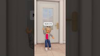 Karen was Adopted And Made A Friend At School roblox shorts [upl. by Yessak]