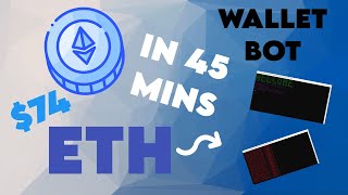 ETHEREUM mining  74 ETH in 45 mins 2024 [upl. by Nnylsaj]