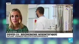 Covid19  vaccins  premiers résultats encourageants [upl. by Giah560]