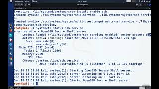 Linux Basics Enable SSH Service [upl. by Weismann]