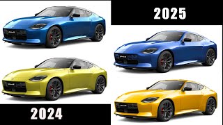 新型フェアレディZ 2025年モデル！カラーはこうなる、北米編。rz34 fairlady fairladyz フェアレディz nismo [upl. by Arot]