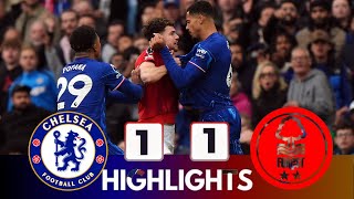 Chelseas winning Run came to an end  Chelsea vs Nottingham Forest 11 [upl. by Adriene613]