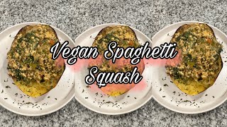 Vegan spaghetti squash [upl. by Helve534]