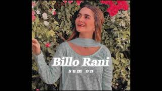 Billo Rani slowed  reverb  Dhan Dhana Dhan Goal [upl. by Imled]