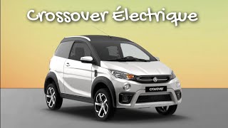 Aixam Crossover ÉLECTRIQUE⚡ La meilleure VSP électrique [upl. by Brod]