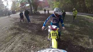 Michigan Vintage Motocross Pit Bike Relay Race VTR [upl. by Nimajeb869]