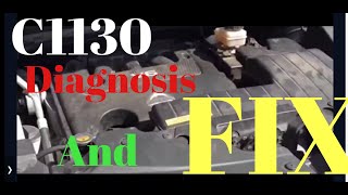 HOW TO FIX ANY Nissan WITH A C1130 CODE Engine Signal Fault EASY FIX [upl. by Niarbo]