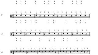 Snare Drum Lesson 1 quarter notes amp quarter note rests [upl. by Merc]