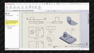 SolidWorks Teknik Resim 116 Detay Görünüm [upl. by Ahsenhoj73]