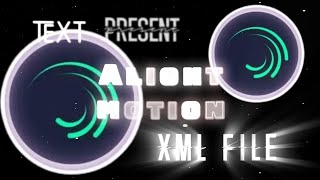 Alight Motion Text Animation Presets  Alight Motion Text Presets  Alight Motion Presets Xml file [upl. by Damon823]