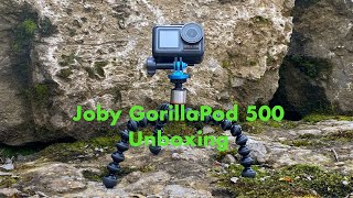 Joby GorillaPod 500 Unboxing amp Quick Review [upl. by Nnovahs]