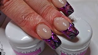 Nagelmodellage mit Transferfolie [upl. by Llegna435]