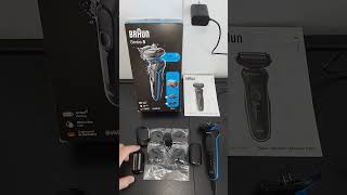 Braun Electric Razor Review braun electricrazor razor shaving youtubeshorts youtubeshortsvideo [upl. by Annayram]