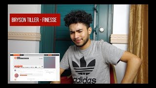 Bryson Tiller  Finesse Cover REACTION [upl. by Remark460]