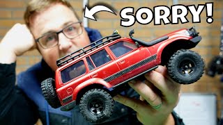 I messed up This deserves a fair review New RocHobby Katana 118 Mini Crawler [upl. by Anahsahs387]