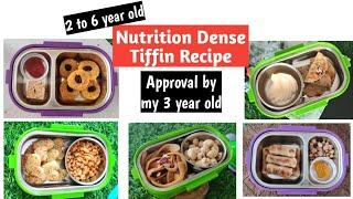 My 3 year old tested Healthy tiffin recipe for 26 year old with real feedback Kids lunch box ideas [upl. by Lednic34]