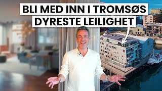 Bli med inn i Tromsøs dyreste leilighet  – BELÈVEN Eiendomsmegling Vlogg [upl. by Gilba]