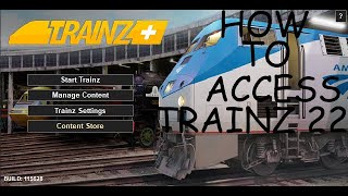 How to access Trainz 2022 BETA [upl. by Yadsnil]