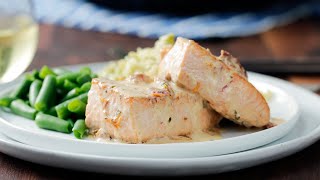 Easy amp Delicious Salmon in Creamy SunDried Tomato Sauce [upl. by Suzi500]