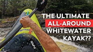 Best AllAround Whitewater Kayak  Review of Pyranha Ripper 2 [upl. by Ahel]