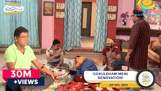 Gokuldham Mein Renovation  Taarak Mehta Ka Ooltah Chashmah  TMKOC Comedy  तारक मेहता [upl. by Llehcam]