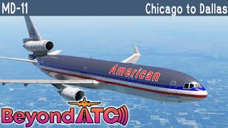 TFDi Design MD11 Chicago to Dallas [upl. by Nelsen522]