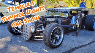 Temecula Summer Nights Car Show  June 25th 2022  Temecula California [upl. by Baker]