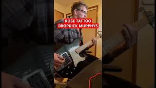 🎸 DROPKICK MURPHYS  ROSE TATTOO BASS COVER [upl. by Detta591]