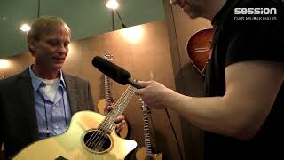 NAMM 2018 Taylor Akustikgitarren mit neuem VClass Bracing [upl. by Hurleigh]