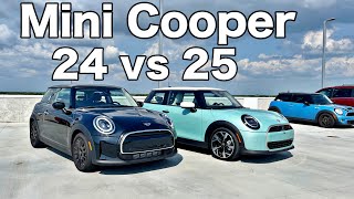 2024 MINI Cooper S Convertible VS 2025 MINI Cooper S Two Door Hard Top [upl. by Eskill]