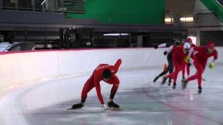 Skøytestarter  Speedskating starts [upl. by Chaffin121]