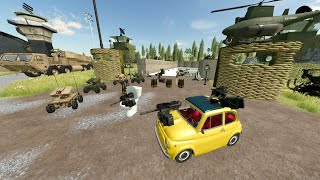 Finding Crazy Army Vehicles in Secret Bunker  Farming Simulator 22 [upl. by Ramona]