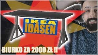 BIURKO ZA 2000 zł  Ikea IDASEN SiedźStój  recenzja [upl. by Htezzil]