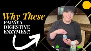 Review of Papaya Digestive Enzymes [upl. by Yelrahs]