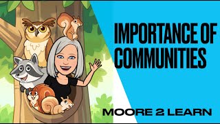 AQA Biology GCSE Trilogy lesson on IMPORTANCE OF COMMUNITIES lesson and worksheet [upl. by Idoj]