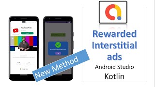 Rewarded Interstitial ads 2024 with admob gdpr implementation  Android Studio  Kotlin [upl. by Euqnom116]