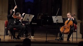 Beethoven  Trio Op1 N 1 Live Trio Casa Bernardini [upl. by Nevah]