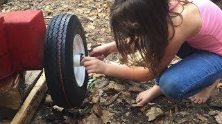 10 Year Old Changes 480  8 Trailer Tire [upl. by Nomrac]