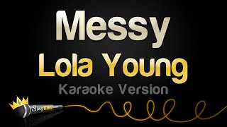 Lola Young  Messy Karaoke Version [upl. by Hambley]