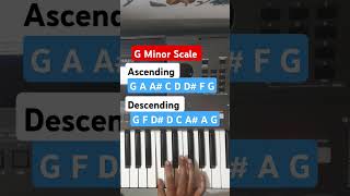 G Minor Scale [upl. by Merle]