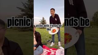 Picnic with friends be like fypシ゚ comedyjokes themanniishow jokes viralreels goodhumor [upl. by Evey]