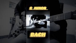 G Minor Bach Guitar Cover shorts bach [upl. by Ametaf]