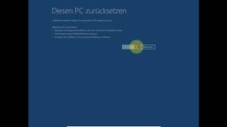 08 Windows 10  Pannenhilfe Nicht mehr startender Computer  PC  zurücksetzen [upl. by Rosalyn808]